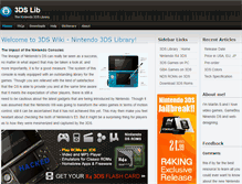 Tablet Screenshot of 3dslib.com